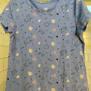 Girls Justice Graphic T